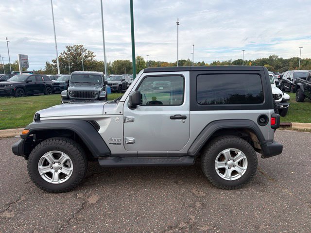 Used 2019 Jeep Wrangler Sport S with VIN 1C4GJXAG7KW516730 for sale in Pine City, Minnesota