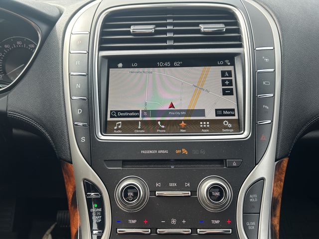 Used 2017 Lincoln MKX Reserve with VIN 2LMPJ8LP0HBL30525 for sale in Pine City, Minnesota
