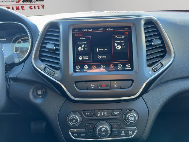 Used 2021 Jeep Cherokee Trailhawk with VIN 1C4PJMBXXMD239776 for sale in Pine City, Minnesota