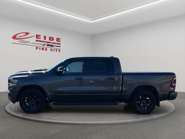 Used 2021 RAM Ram 1500 Pickup Laramie with VIN 1C6SRFJTXMN698756 for sale in Pine City, Minnesota