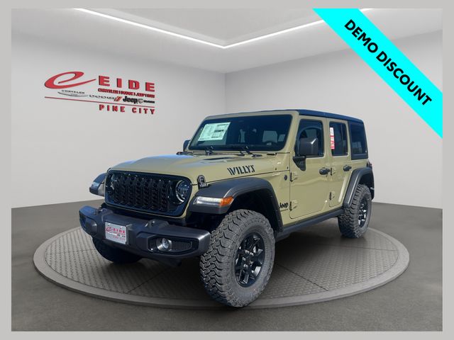 New 2026 Jeep Wrangler Willys Sport Utility