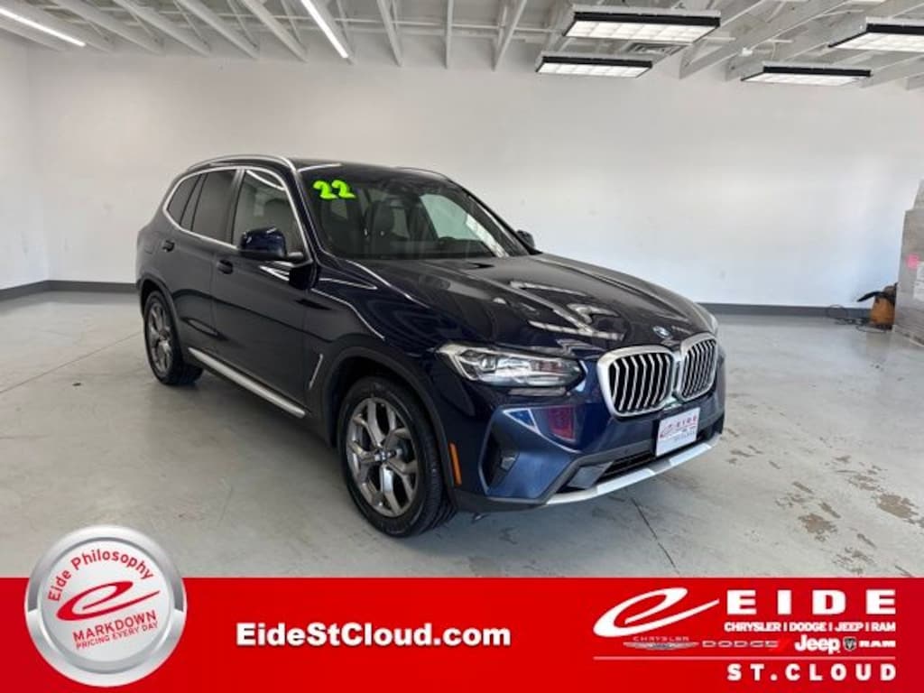 Used 2022 BMW X3 xDrive30i SUV