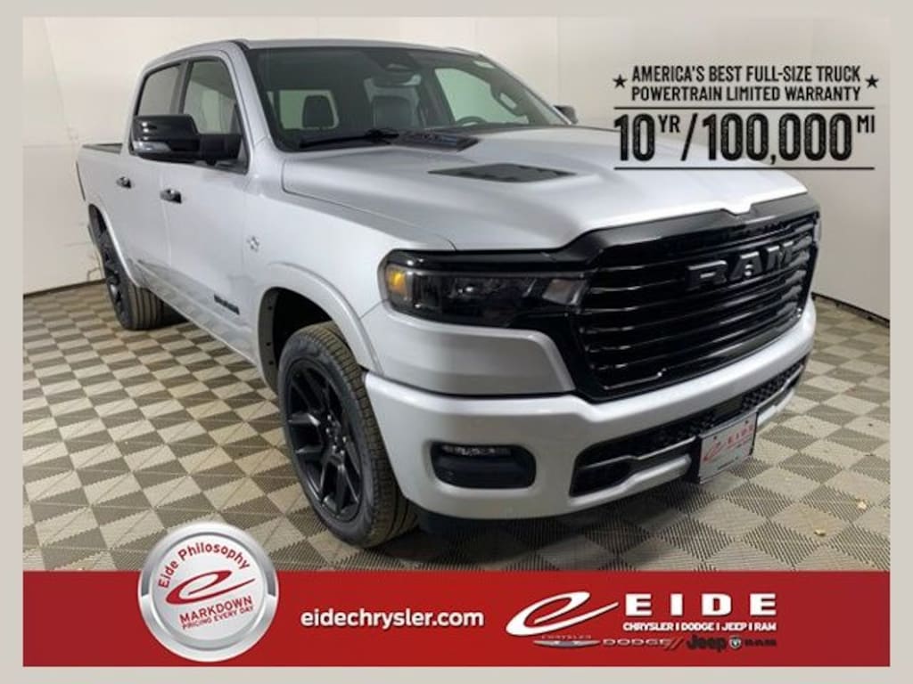New 2026 Ram 1500 LARAMIE CREW CAB 4X4 5'7 BOX Pickup