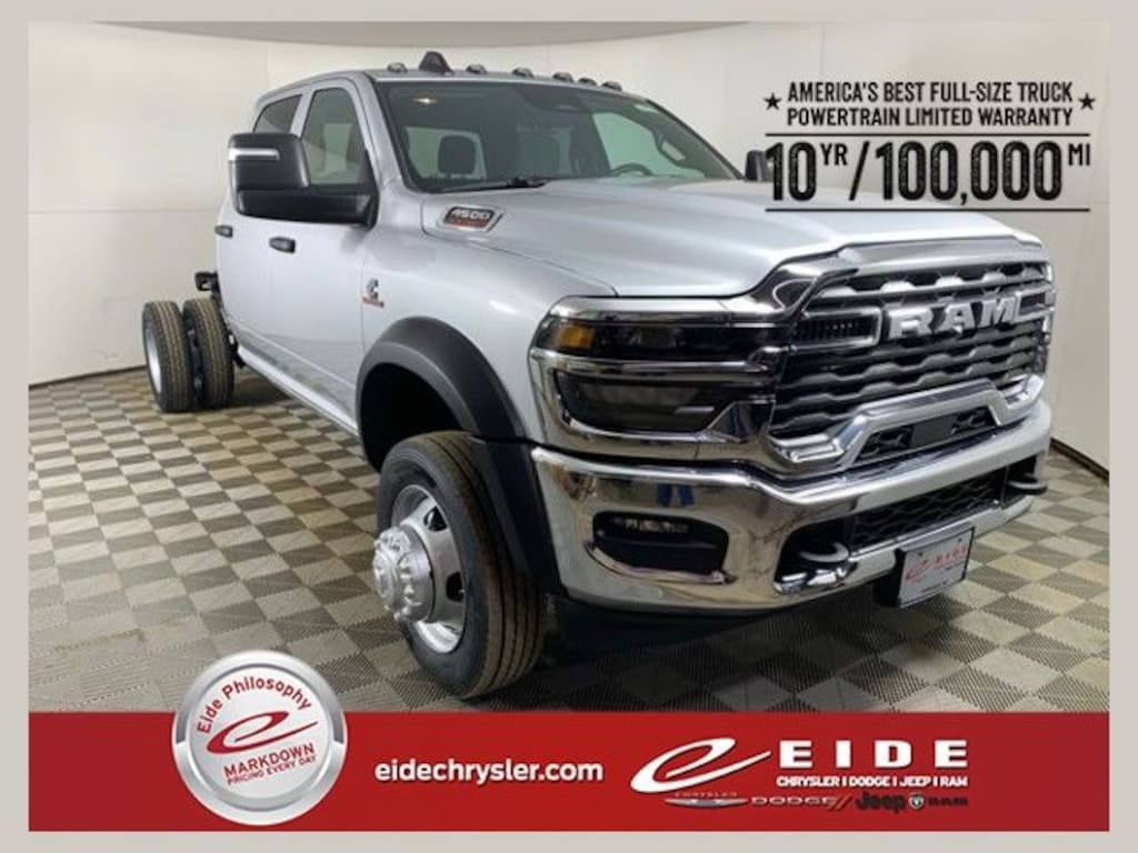 New 2026 Ram 4500 Chassis Cab TRADESMAN CREW 4X4 60' CA Pickup