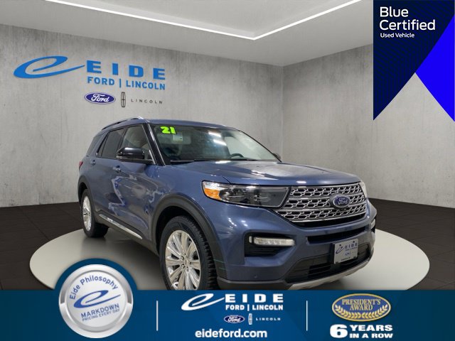 Certified 2021 Ford Explorer Limited SUV