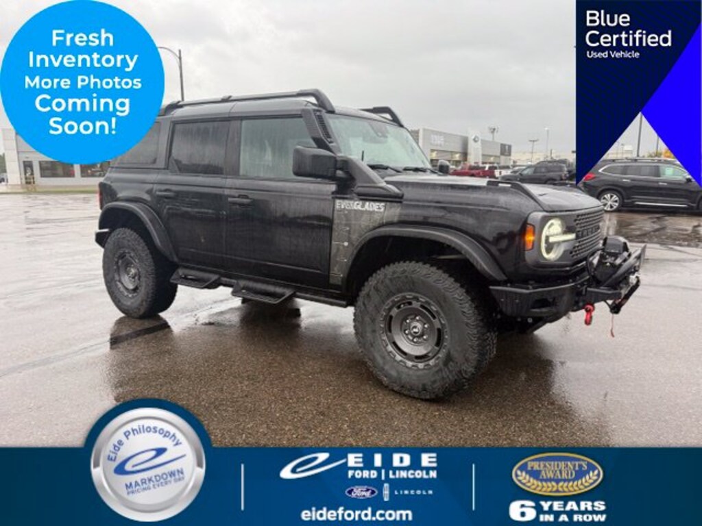 Certified 2024 Ford Bronco Everglades SUV