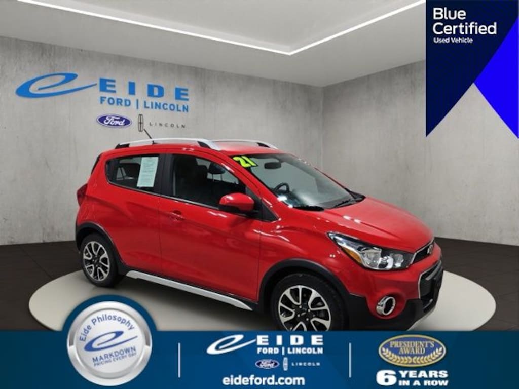 Certified 2021 Chevrolet Spark Activ Hatchback