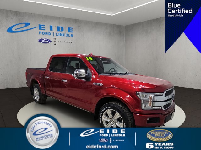 Certified 2019 Ford F-150 Platinum Truck