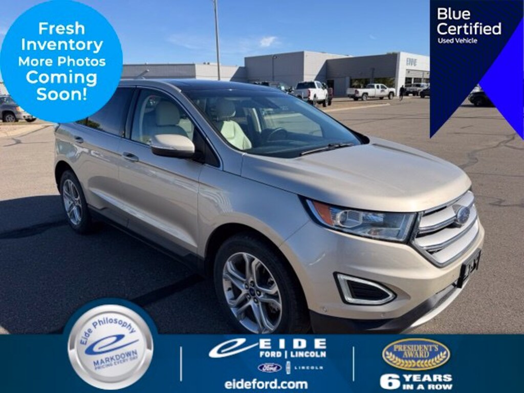 Certified 2018 Ford Edge Titanium SUV