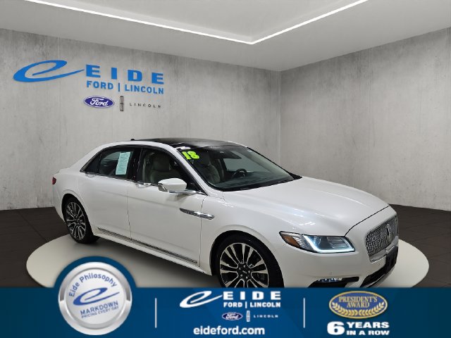 Used 2018 Lincoln Continental Reserve Sedan