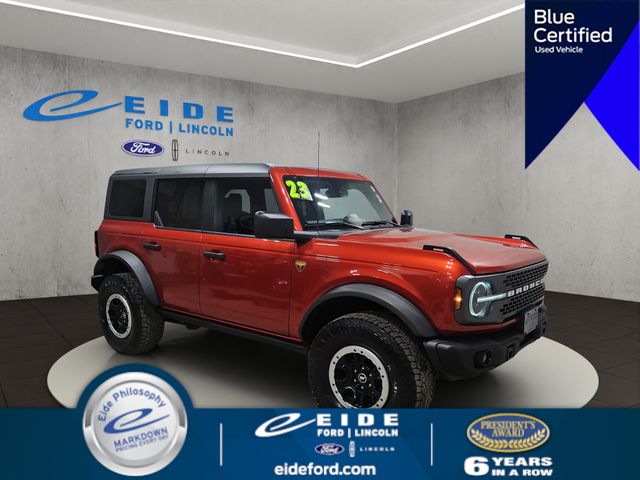 Certified 2023 Ford Bronco Badlands SUV