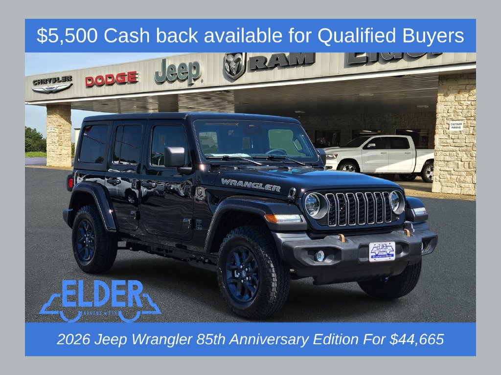 2026 Jeep Wrangler 4-Door 85th Anniversary Edition