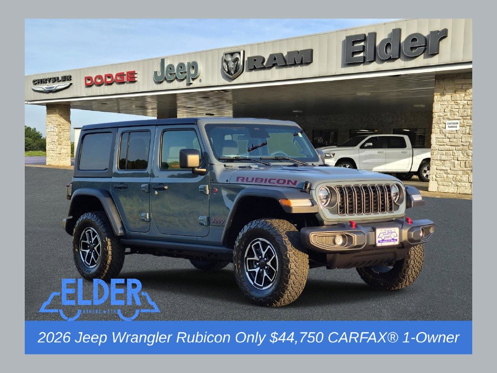 2026 Jeep Wrangler 4-Door Rubicon