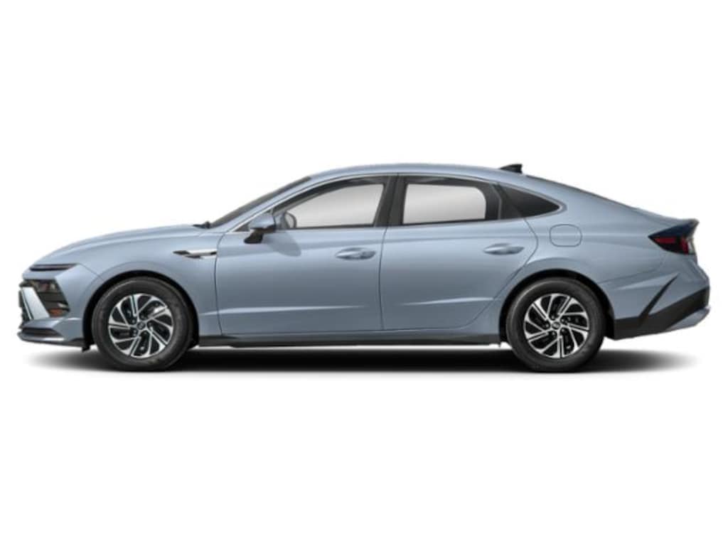 New 2027 Hyundai Sonata Hybrid Blue Sedan