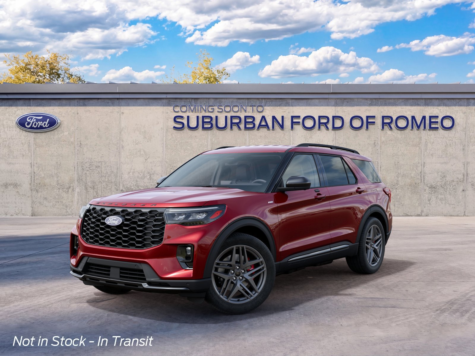 New 2027 Ford Explorer ST-Line SUV