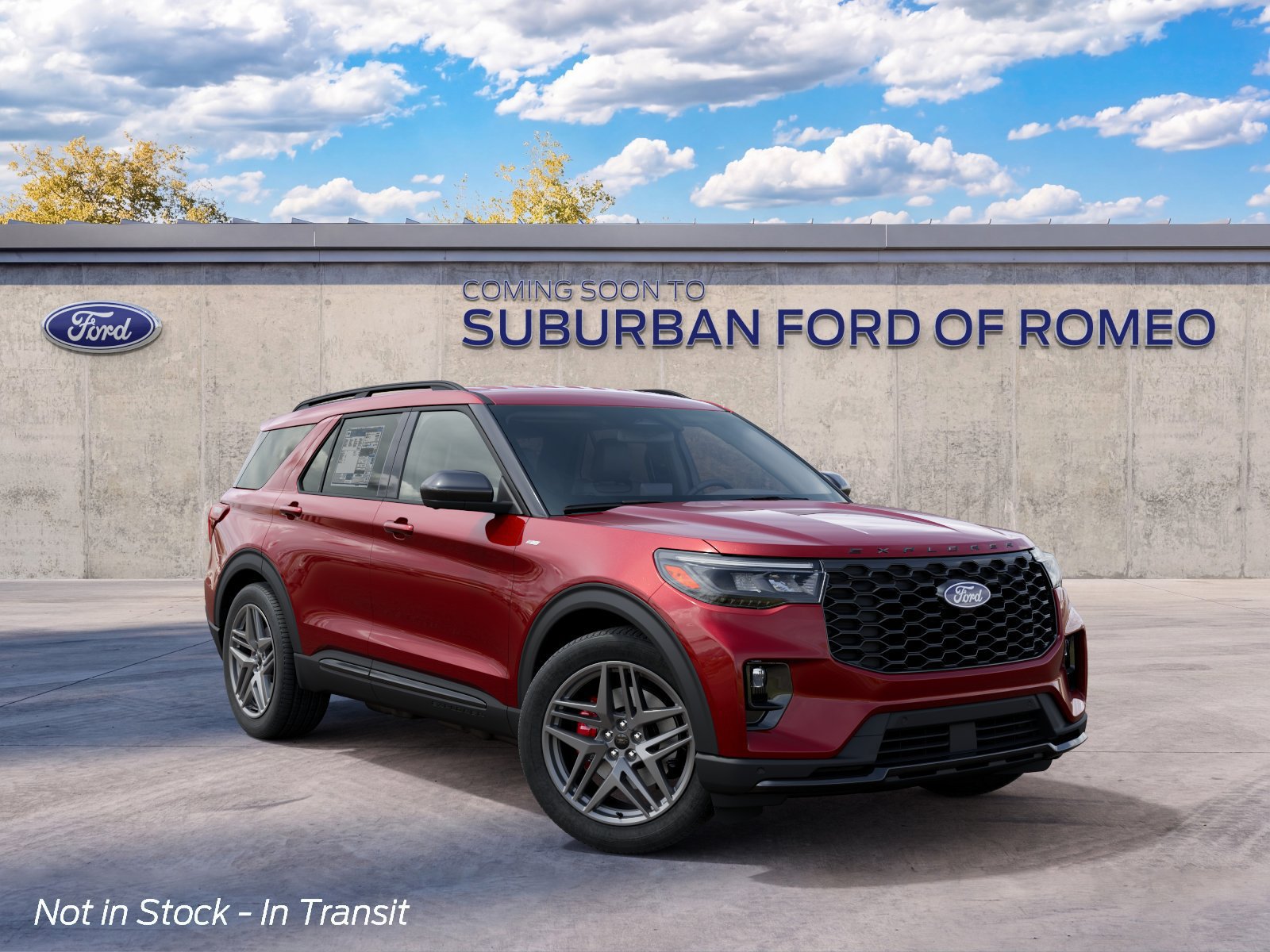 New 2027 Ford Explorer ST-Line SUV