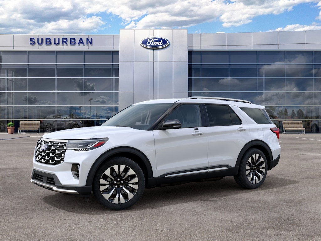 New 2027 Ford Explorer Platinum SUV