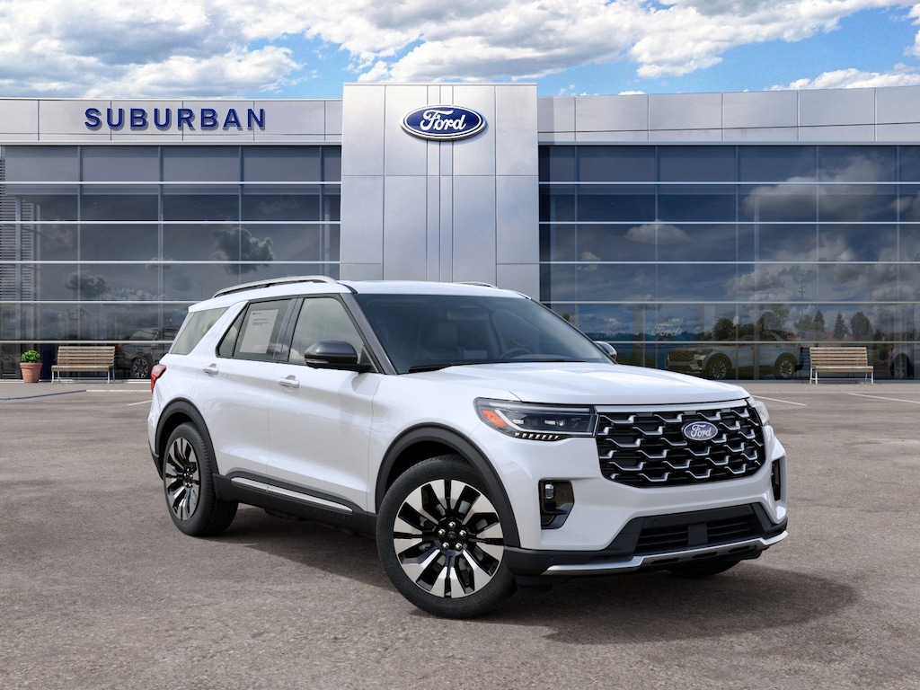 New 2027 Ford Explorer Platinum SUV