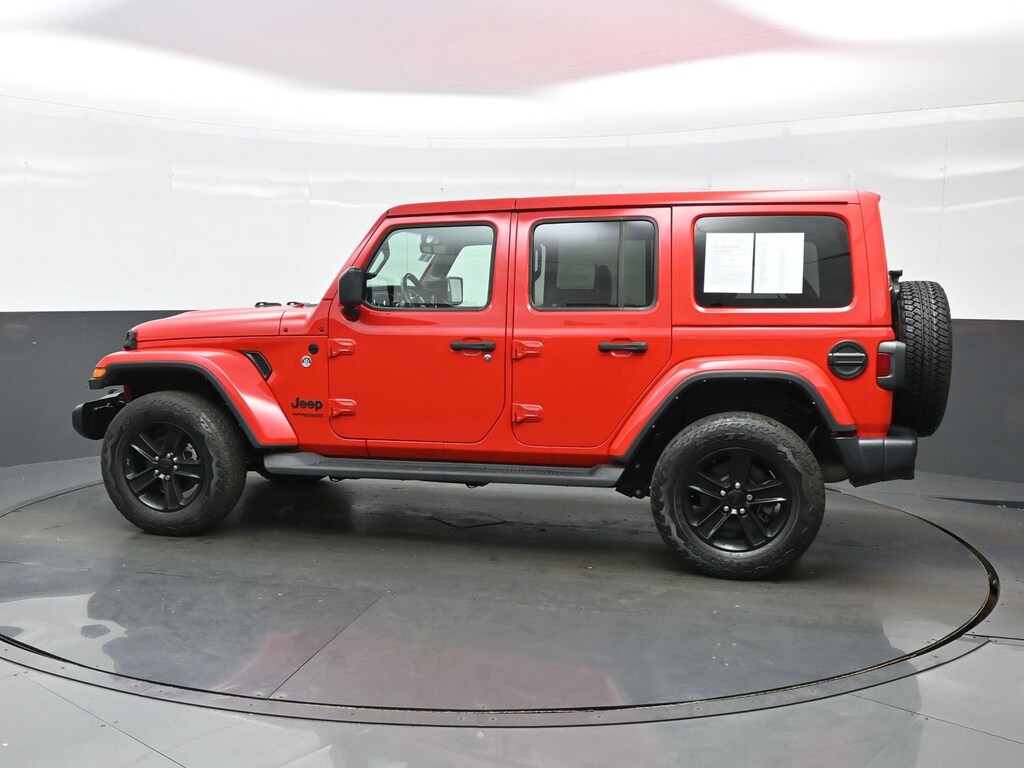 Used 2022 Jeep Wrangler Unlimited Sahara Altitude Sport Utility