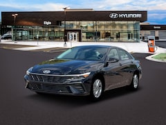 2026 Hyundai Elantra Hybrid Blue Sedan