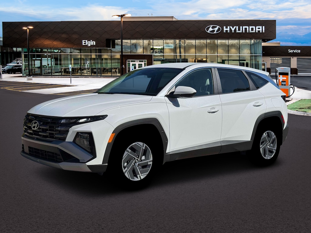 New 2026 Hyundai Tucson Hybrid Blue SUV