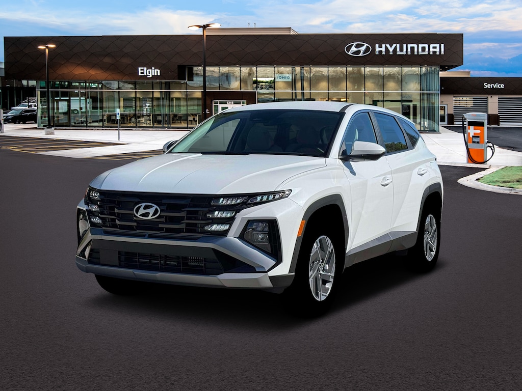 New 2026 Hyundai Tucson Hybrid Blue SUV
