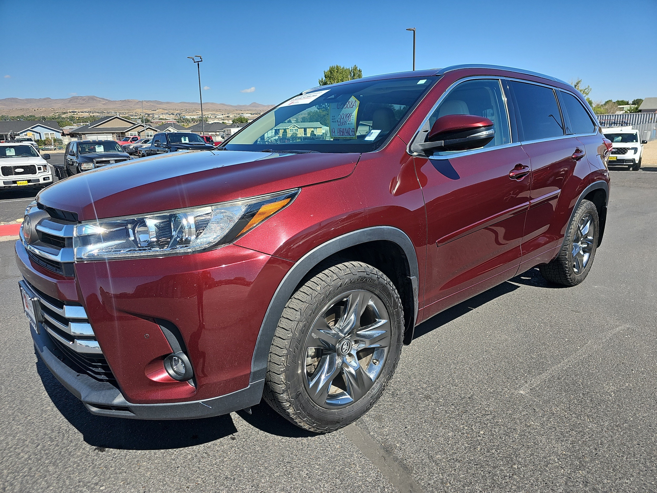 2019 Toyota Highlander Limited Platinum