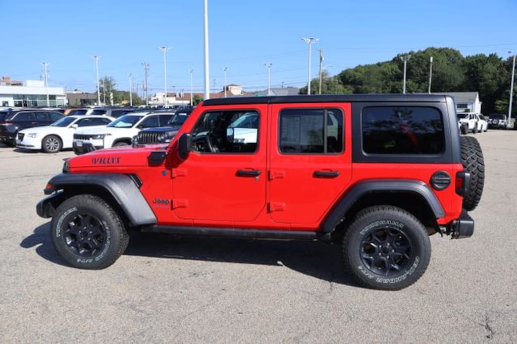 Used 2023 Jeep Wrangler Willys 4xe SUV