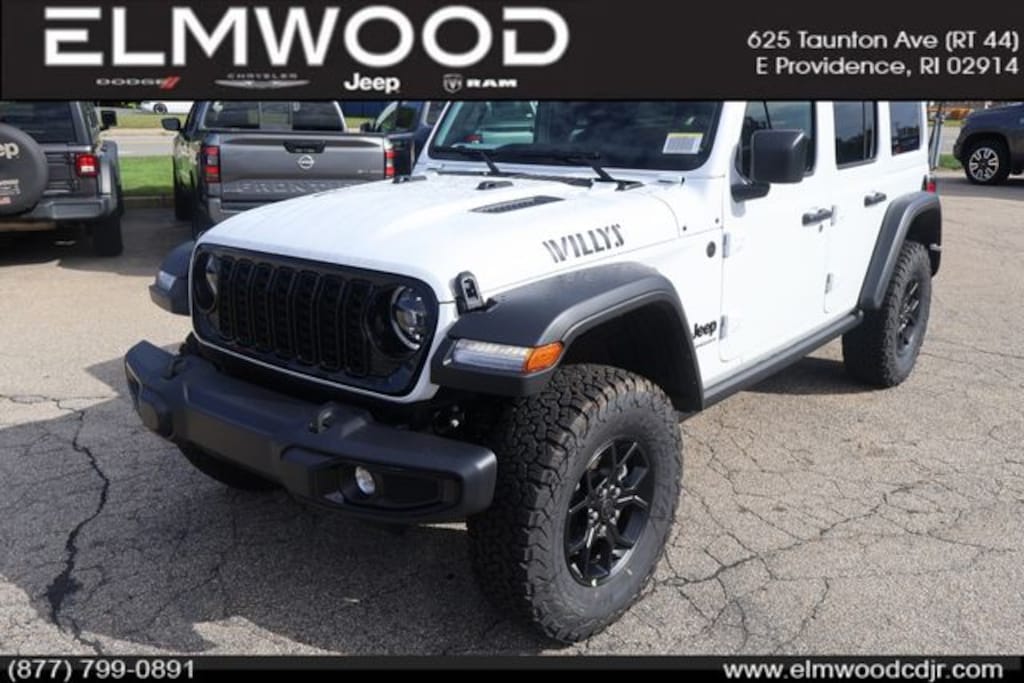 New 2027 Jeep Wrangler 4-DOOR WILLYS Sport Utility
