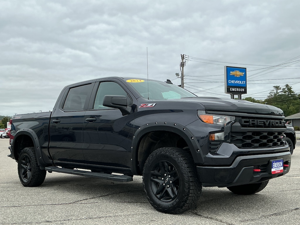 Used 2024 Chevrolet Silverado 1500 Custom Trail Boss Truck