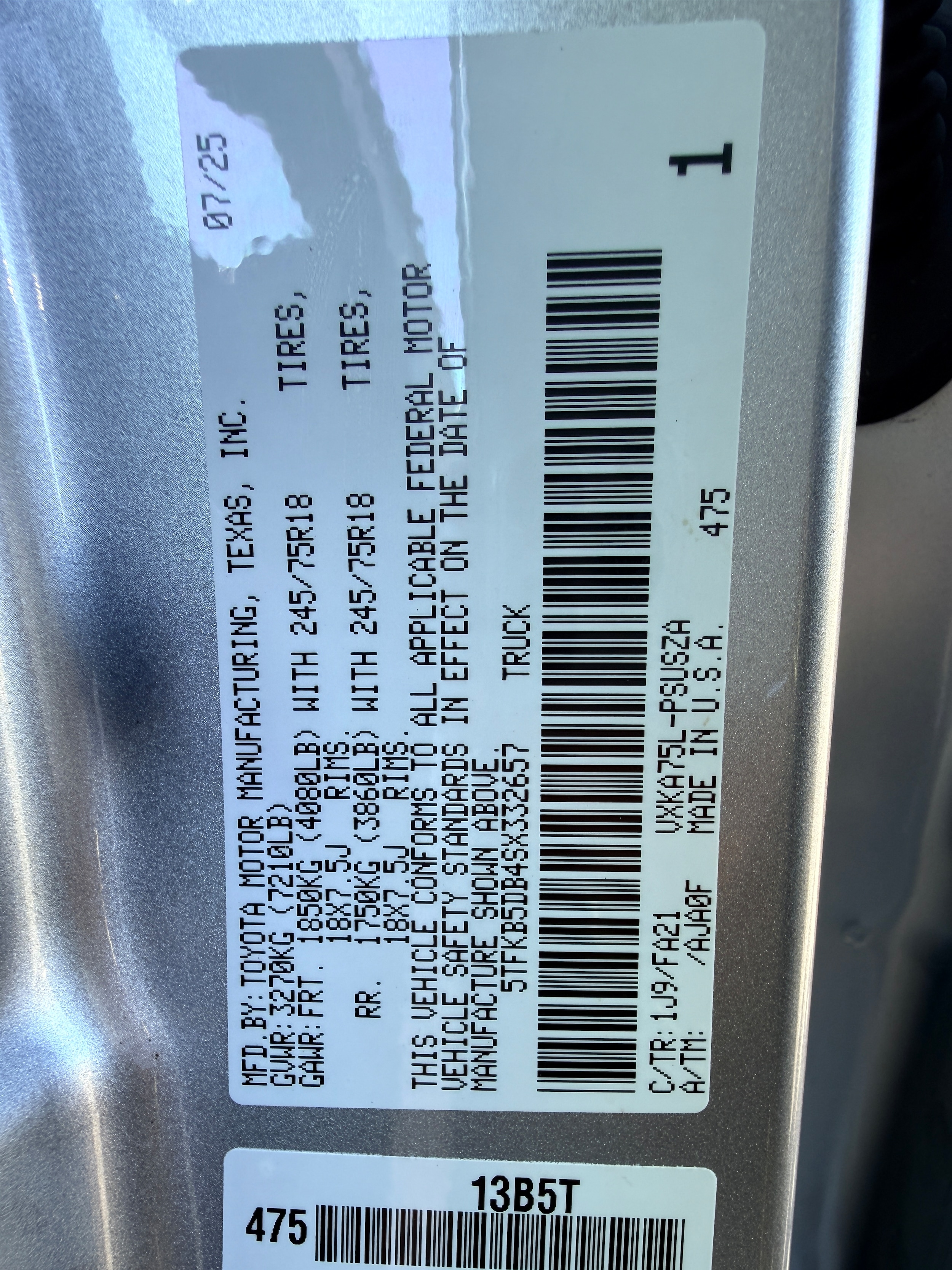 2025 Toyota Tundra SR - Photo 43