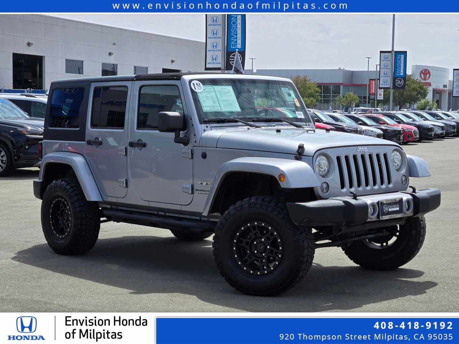 2018 Jeep Wrangler JK Unlimited