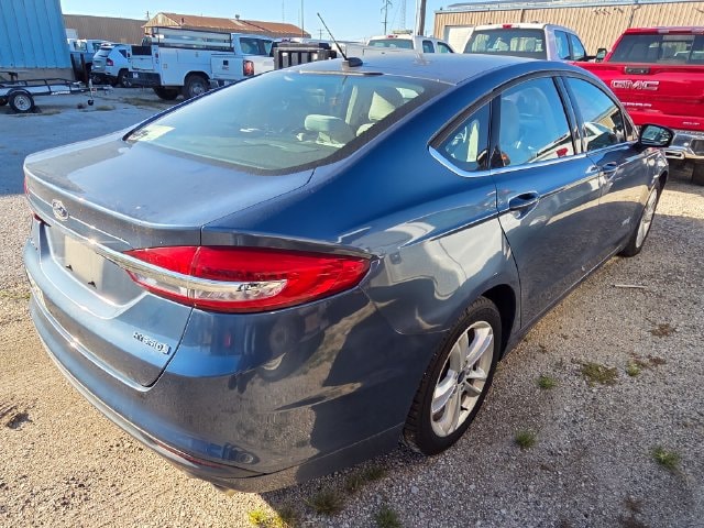 Used 2018 Ford Fusion Hybrid S with VIN 3FA6P0UU0JR262692 for sale in Aledo, IL