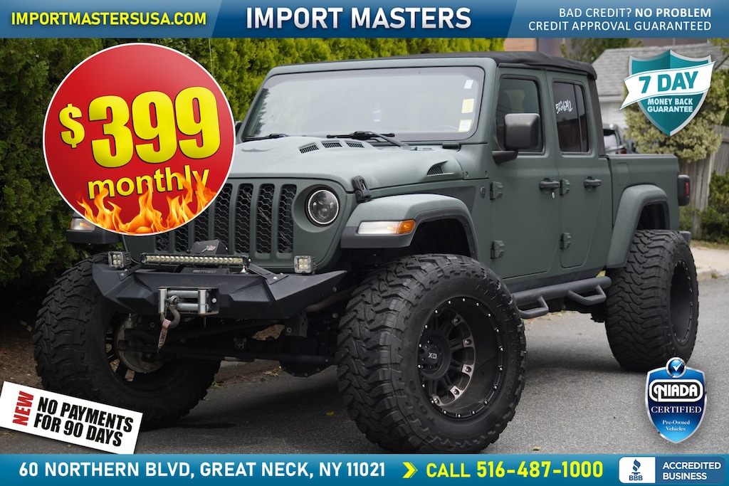 Used 2020 Jeep Gladiator Sport Truck Crew Cab