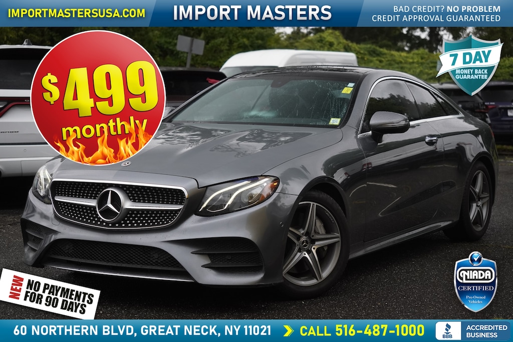 Used 2018 Mercedes-Benz E-Class E 400 Coupe