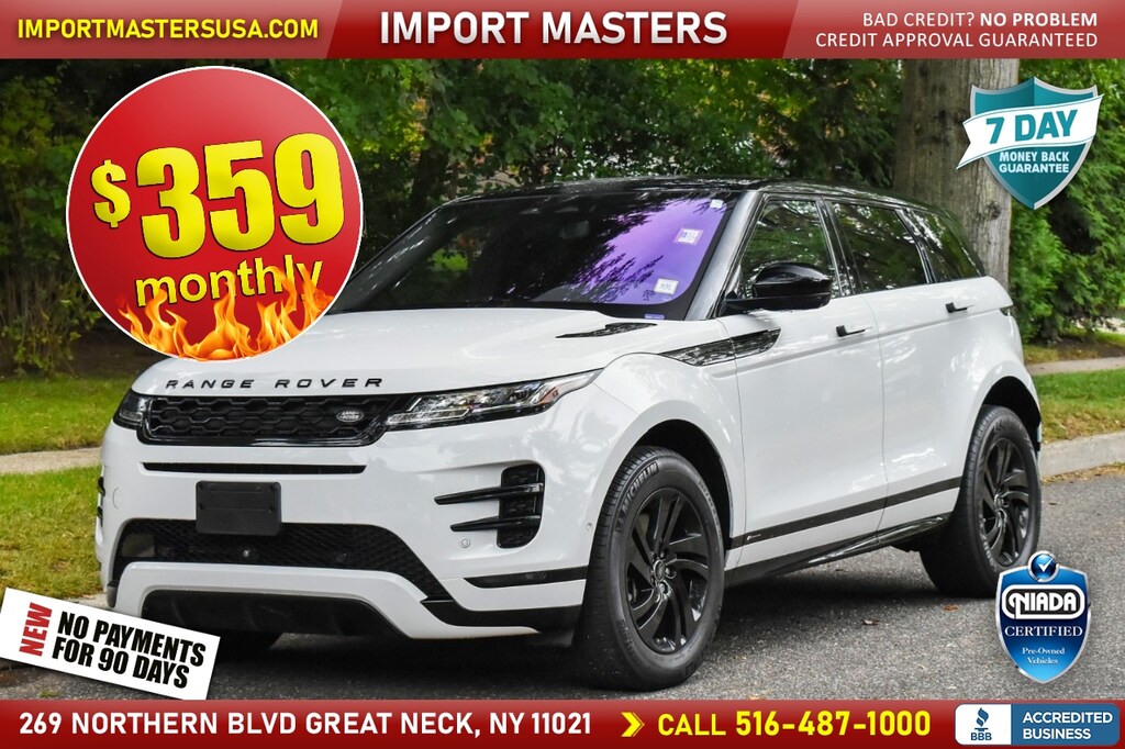 Used 2021 Land Rover Range Rover Evoque R-Dynamic S SUV