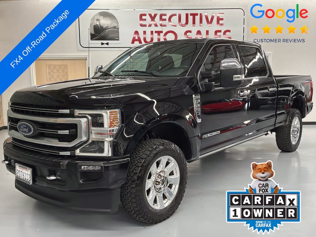 Used 2022 Ford F-250SD Platinum 4x4 Truck