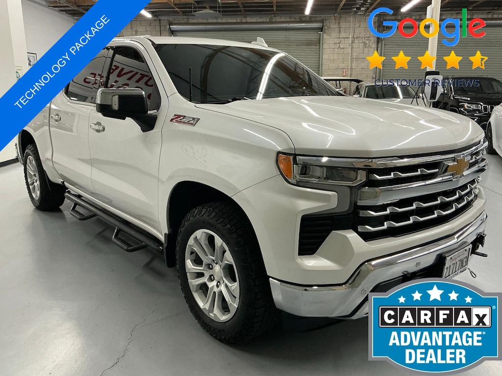Used 2022 Chevrolet Silverado 1500 LTZ Z71 4x4 Truck Crew Cab