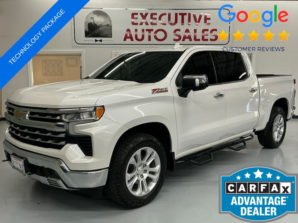 Used 2022 Chevrolet Silverado 1500 LTZ Z71 4x4 Truck Crew Cab