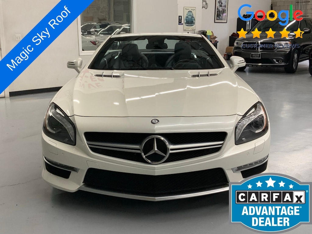Used 2013 Mercedes-Benz SL-Class w/Magic Sky Control Roof Convertible