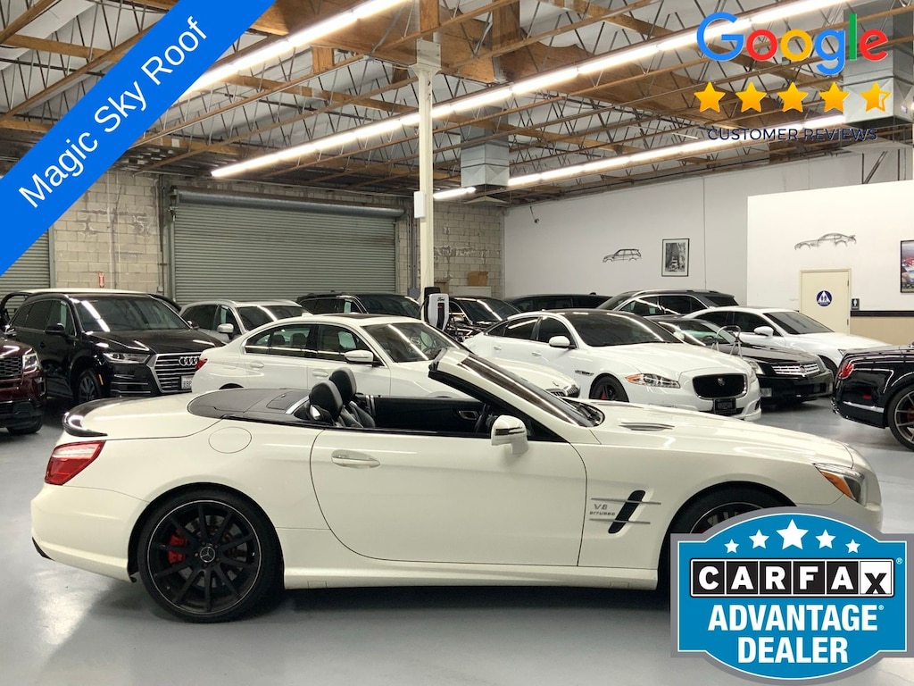 Used 2013 Mercedes-Benz SL-Class w/Magic Sky Control Roof Convertible