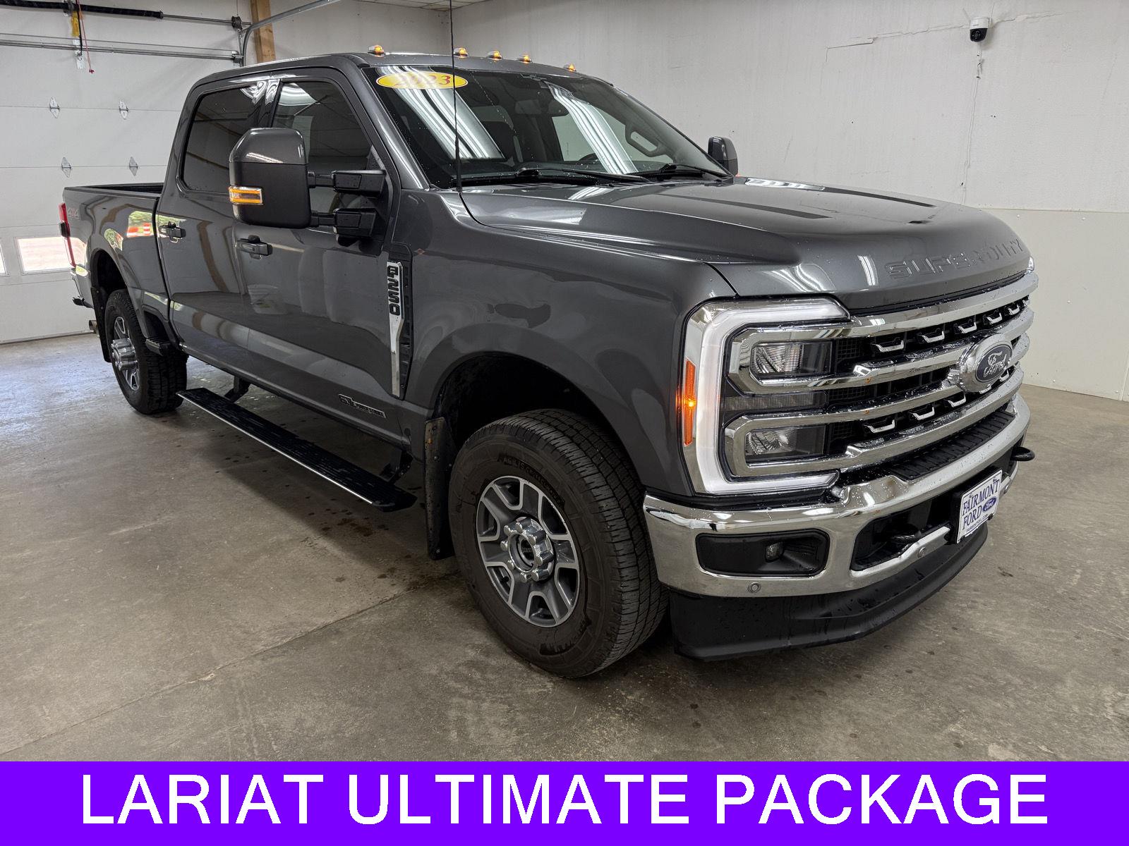 Used 2023 Ford F-250 Super Duty Lariat with VIN 1FT8W2BT4PED53472 for sale in Fairmont, Minnesota
