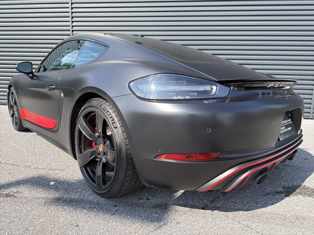 Certified 2025 Porsche 718 Cayman GTS 4.0 Coupe
