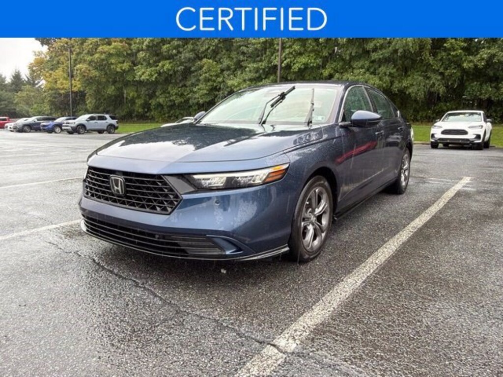 Certified 2024 Honda Accord Hybrid EX-L Sedan