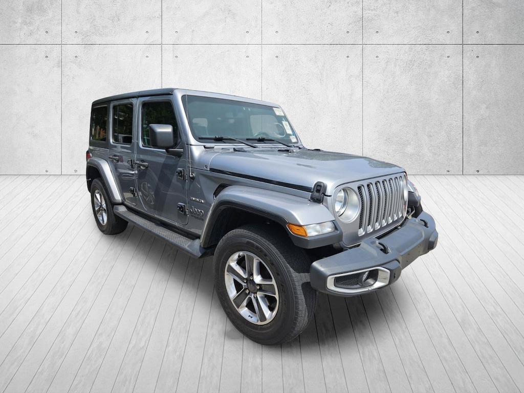 Used 2018 Jeep Wrangler Unlimited Sahara 4x4 SUV