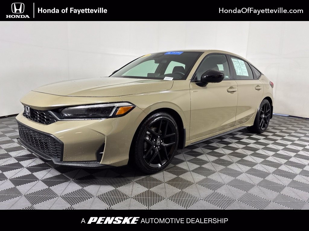Certified 2025 Honda Civic Sport Hatchback