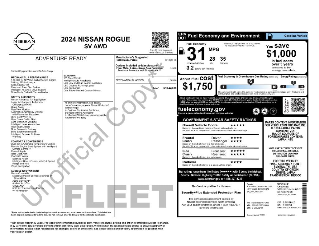 2024 Nissan Rogue SV - Photo 30