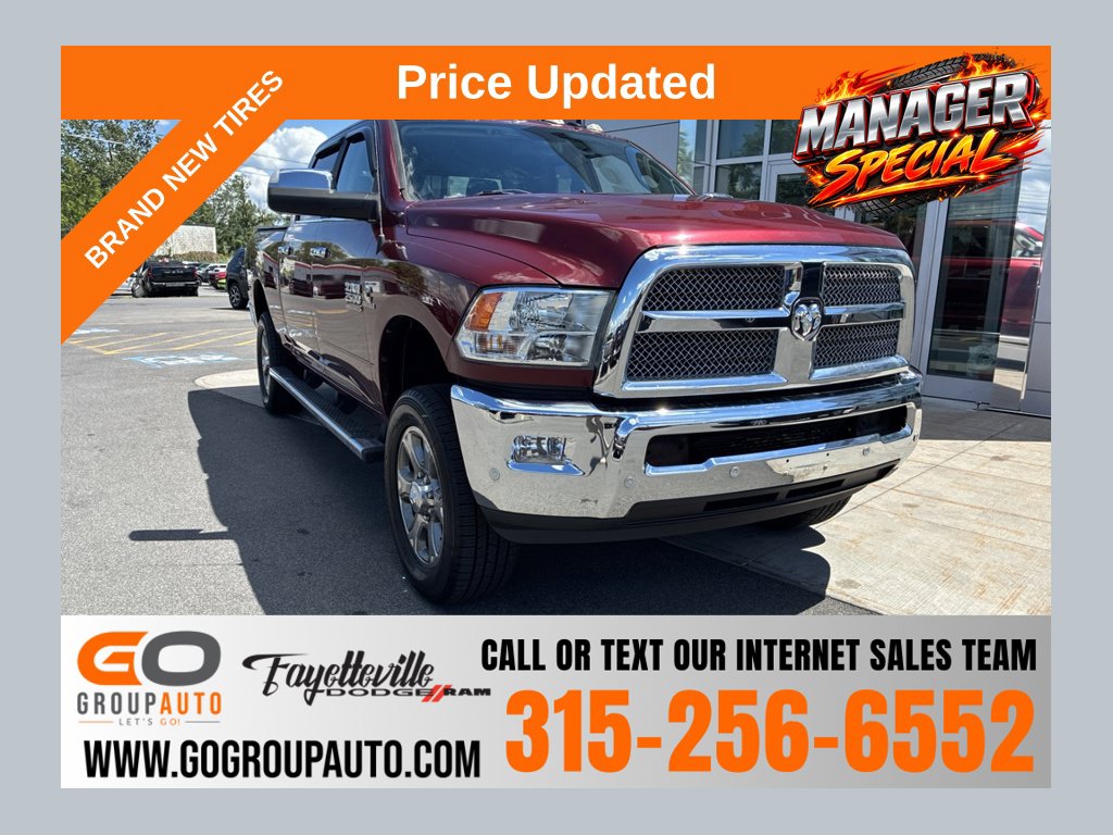 2018 Ram 2500 Big Horn Truck
