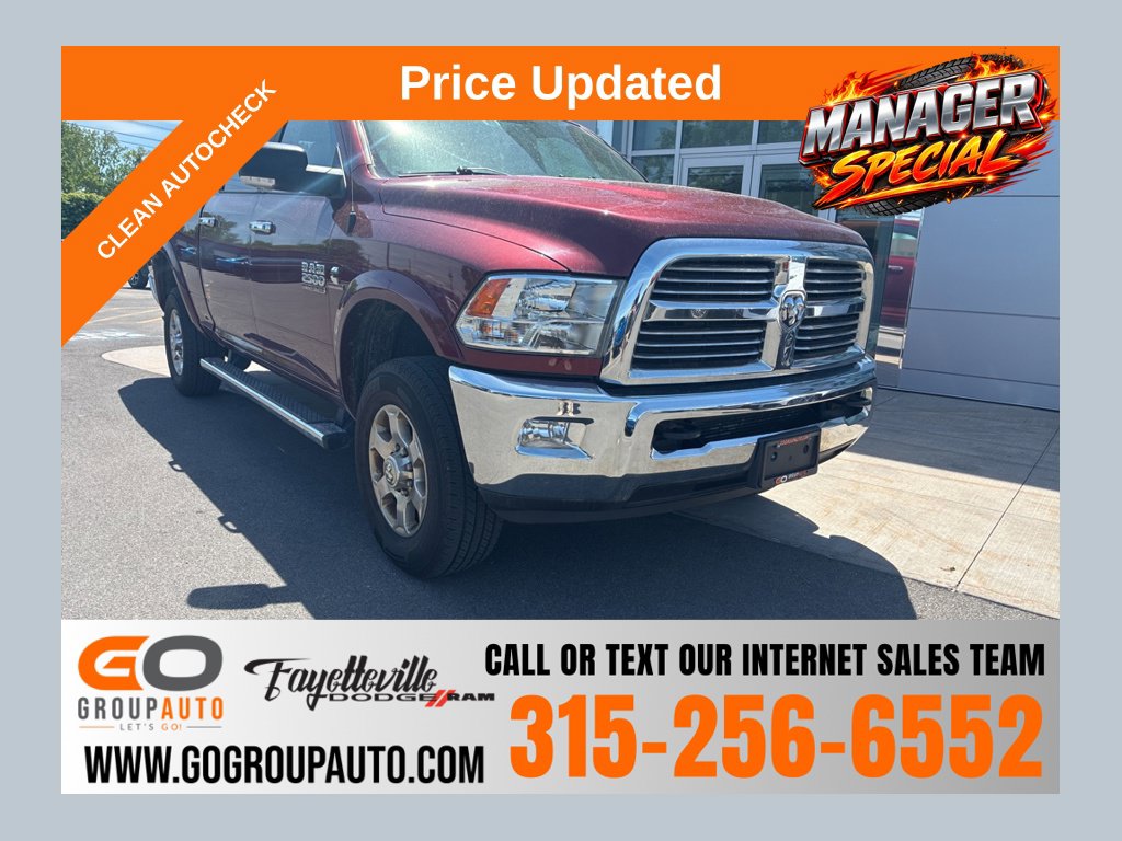 2018 Ram 2500 Big Horn Truck