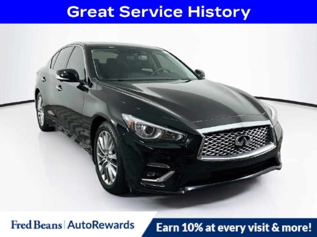 Used 2023 INFINITI Q50 Luxe Sedan